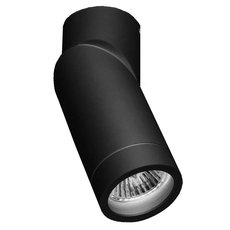 Точечный светильник с арматурой чёрного цвета Crystal lux CLT 030c BL