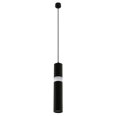 Светильник с арматурой чёрного цвета, металлическими плафонами Crystal lux CLT 038C360 BL