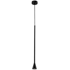 Светильник с металлическими плафонами чёрного цвета Crystal lux ENERO SP1 BLACK