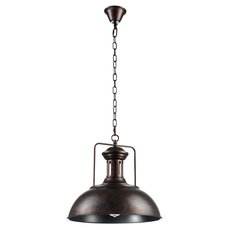 Светильник с металлическими плафонами коричневого цвета Crystal lux TOLEDO SP1 BROWN