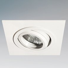 Точечный светильник с арматурой белого цвета, металлическими плафонами Lightstar 011611