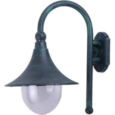 Светильник для уличного освещения с пластиковыми плафонами прозрачного цвета Arte Lamp A1082AL-1BG