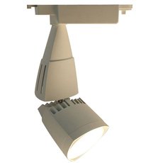 Шинная система с арматурой белого цвета, металлическими плафонами Arte Lamp A3830PL-1WH