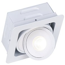 Точечный светильник с арматурой белого цвета, металлическими плафонами Arte Lamp A3007PL-1WH
