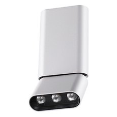 Точечный светильник с арматурой белого цвета, металлическими плафонами Novotech 357952