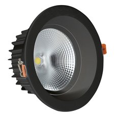 Точечный светильник с арматурой чёрного цвета, плафонами чёрного цвета KINK Light 2136,19