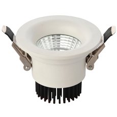 Точечный светильник с арматурой белого цвета, металлическими плафонами KINK Light 2125