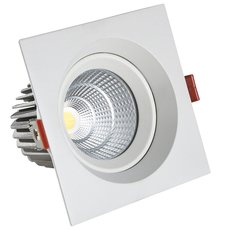 Точечный светильник с арматурой белого цвета, плафонами белого цвета KINK Light 2122