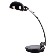 Настольная лампа с металлическими плафонами чёрного цвета KINK Light 7052,19