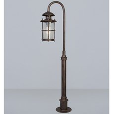 Светильник для уличного освещения с арматурой бронзы цвета, стеклянными плафонами L ARTE LUCE L70985.07