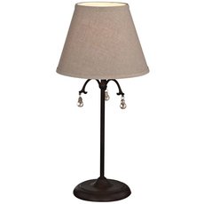 Настольная лампа с текстильными плафонами серого цвета L ARTE LUCE L17831.03