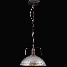 Светильник с арматурой коричневого цвета Natali Kovaltseva INDUSTRIAL 71017/1P ANTIQUE GRAY