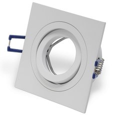 Точечный светильник с арматурой белого цвета, металлическими плафонами LEDRON AO10421