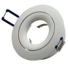Точечный светильник с арматурой белого цвета, металлическими плафонами LEDRON AO1501005 white