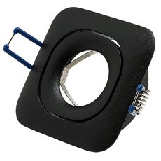 Точечный светильник с металлическими плафонами чёрного цвета LEDRON AO1501008 black