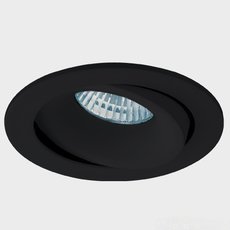 Точечный светильник с металлическими плафонами чёрного цвета LEDRON DE-200-Bl