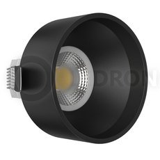 Точечный светильник с арматурой чёрного цвета LEDRON KEA GU10 BLACK