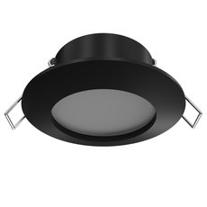 Точечный светильник с арматурой чёрного цвета, стеклянными плафонами LEDRON MJ-1212GB