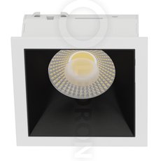 Точечный светильник с арматурой белого цвета, металлическими плафонами LEDRON RISE KIT BL-W-1