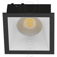Точечный светильник с плафонами белого цвета LEDRON RISE KIT W-BL-1