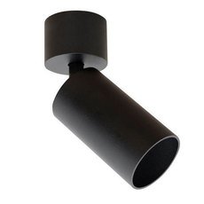 Точечный светильник с арматурой чёрного цвета, плафонами чёрного цвета LEDRON MJ-1184GB