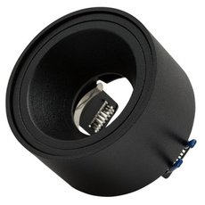 Точечный светильник с металлическими плафонами чёрного цвета LEDRON AO1501016 black