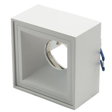 Точечный светильник с арматурой белого цвета, металлическими плафонами LEDRON AO1501017 white