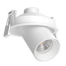 Точечный светильник с плафонами белого цвета LEDRON MJ-1130GW