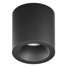 Точечный светильник с арматурой чёрного цвета, металлическими плафонами LEDRON AO1706042 BLACK