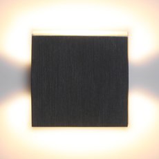 Встраиваемый в стену светильник с арматурой белого цвета LEDRON ODL043-Bl 3000K