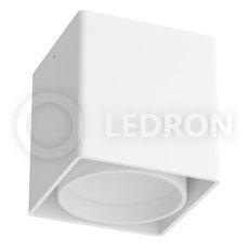 Точечный светильник с арматурой белого цвета, плафонами белого цвета LEDRON KEA ED-GU10 WHITE