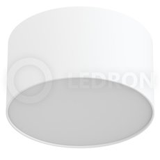 Точечный светильник с арматурой белого цвета, плафонами белого цвета LEDRON LXS0812-12W 3000K