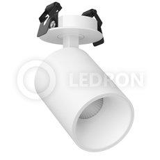 Точечный светильник с арматурой белого цвета LEDRON MJ1077GW