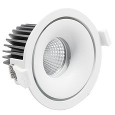 Точечный светильник с арматурой белого цвета LEDRON LH-10-W 3000K