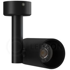 Точечный светильник с арматурой чёрного цвета LEDRON CSU0609-9W-BL