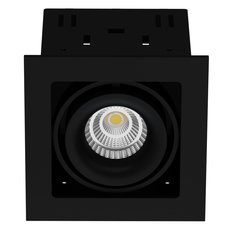Точечный светильник для гипсокарт. потолков LEDRON ON-201-9W BK-BK