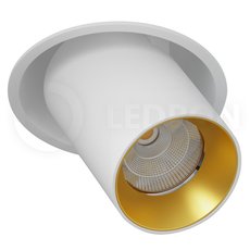 Точечный светильник с плафонами белого цвета LEDRON EVA DANNY MINI WH-G