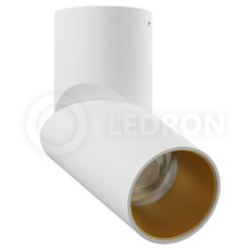Точечный светильник с плафонами белого цвета LEDRON CSU0809 White/Gold