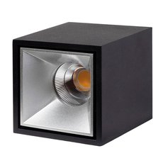 Точечный светильник с арматурой чёрного цвета LEDRON KUBING Black/Grey