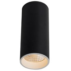 Точечный светильник с арматурой чёрного цвета, металлическими плафонами LEDRON SLC7392/12W-BW