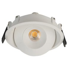 Точечный светильник с металлическими плафонами LEDRON KRIS IN White