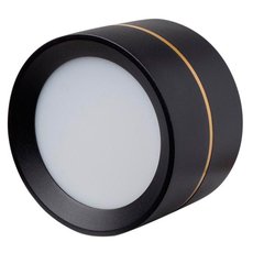 Точечный светильник с арматурой чёрного цвета LEDRON BARREL MINI Black