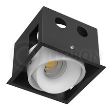 Точечный светильник с арматурой чёрного цвета LEDRON NORDEL