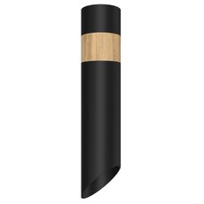 Точечный светильник с арматурой чёрного цвета, плафонами чёрного цвета LEDRON SLC78008-7W-29 Wooden Black