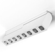 Точечный светильник с арматурой белого цвета, металлическими плафонами LEDRON Strong DY-1060CS White