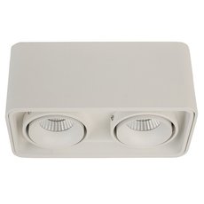 Точечный светильник с металлическими плафонами LEDRON TUBING 2 White