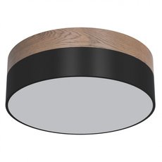 Светильник с арматурой чёрного цвета, пластиковыми плафонами LEDRON DLC73029/30W Wood Bl 4K