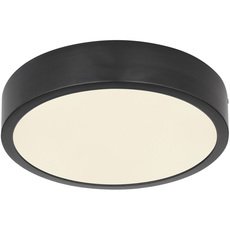 Точечный светильник с арматурой чёрного цвета, пластиковыми плафонами Globo 12368-15