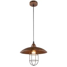 Светильник с арматурой коричневого цвета, металлическими плафонами Globo 15126