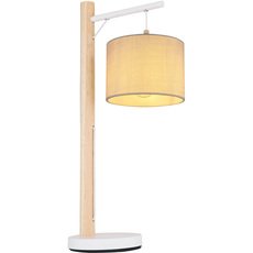 Настольная лампа с арматурой белого цвета, плафонами белого цвета Globo 15377T